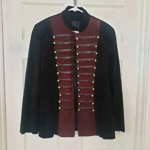 Erez Levy Vintage Suede Military Jacket